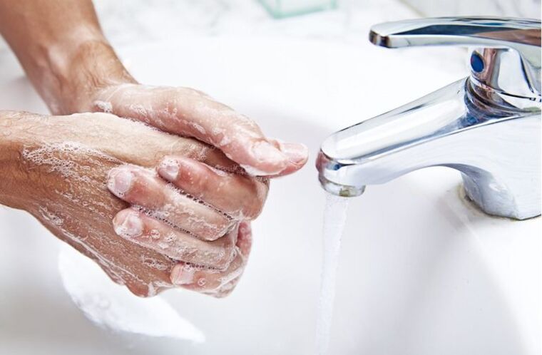 Wash your hands frequently to prevent parasitic infections
