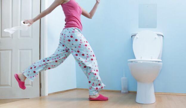 Diarrhea, constipation, and gas are common symptoms of worm infections in adults and children